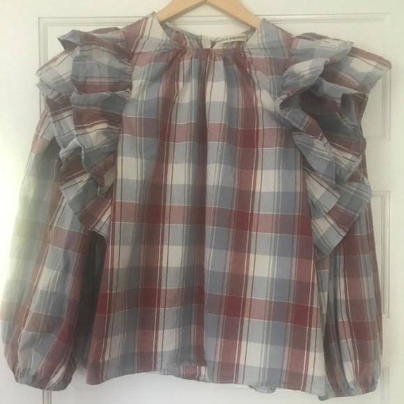 Ulla Johnson Tops - Ulla Johnson ruffle top, size 8